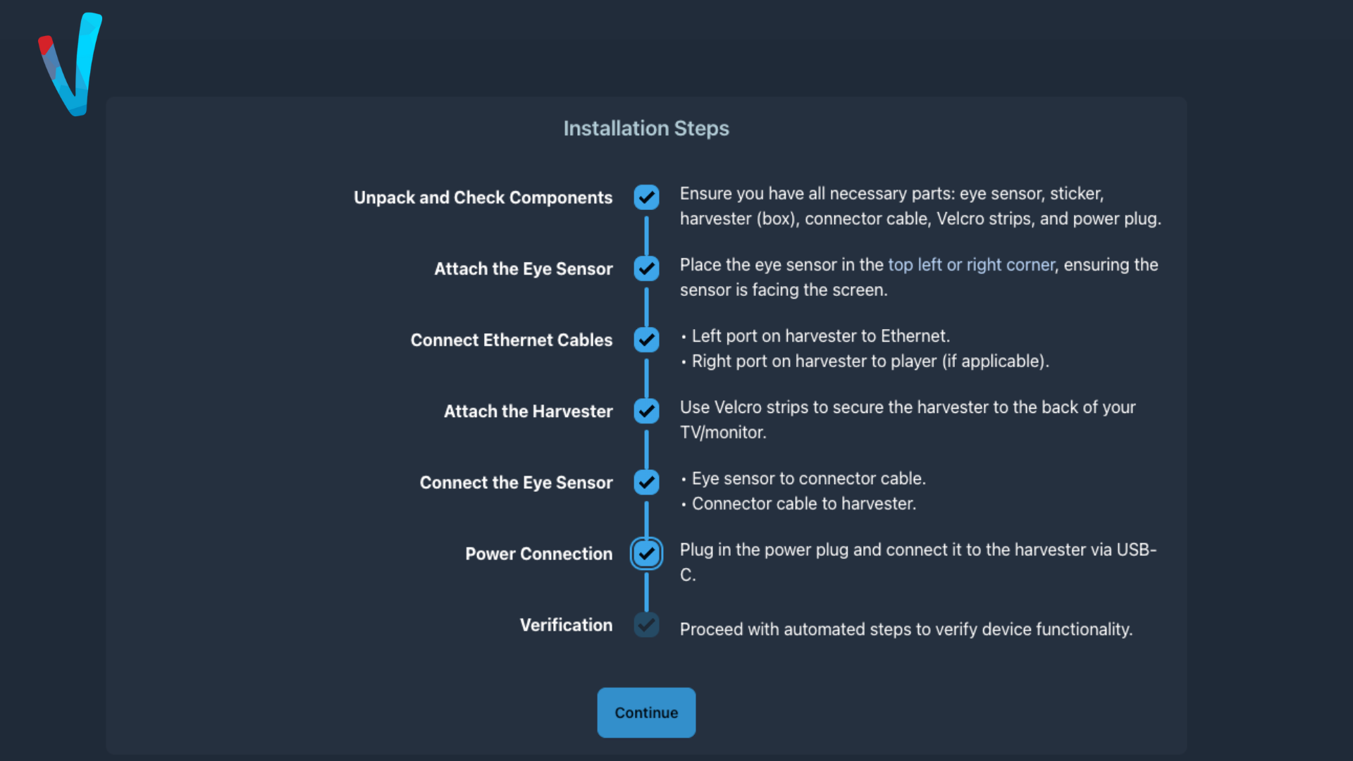 Confirm Installation